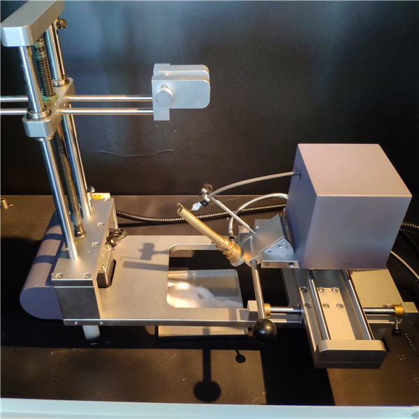 50W Vertical Burning Test Flame Tester with Adjustable Flame Height and Compliance with IEC60695-11-4 Flammability Testing Equipment