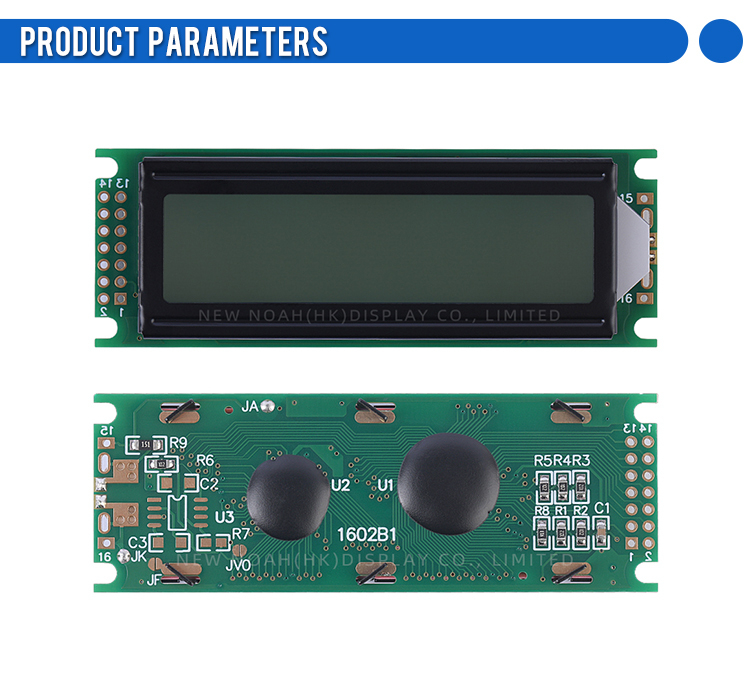 Russian Gray Film 1602B1 Display Module Support Scheme Development Interface ST7066U COB Module