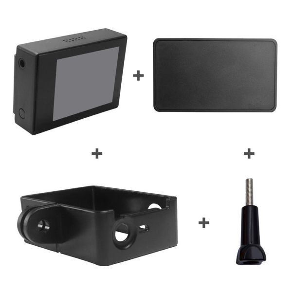 2 inch LCD Display Touch Screen For Gopro Hero 3+ 4 With Bacpac Adapter Connector Go Pro Accessories