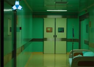 China Automatic Hospital Air Filter , Double Leaf Hospital Sliding Doors For Hospital ICU Door on sale