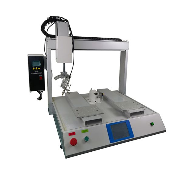 PCB Plug-in Soldering Automatic Soldering Machine Wire Type Hardware Components FPC Type Soldering Two Tables Soldering Machine