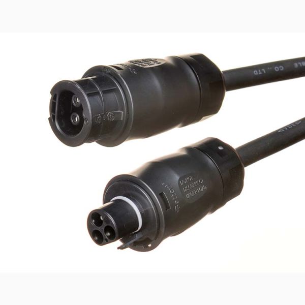 Customized Length Schuko Extension Cable with Rubber Insulation Material and BC05 Connector IP68 for Model Microinverter