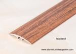 Wood Effect Laminate Floor Metal Edging , Carpet To Wooden Floor Trim