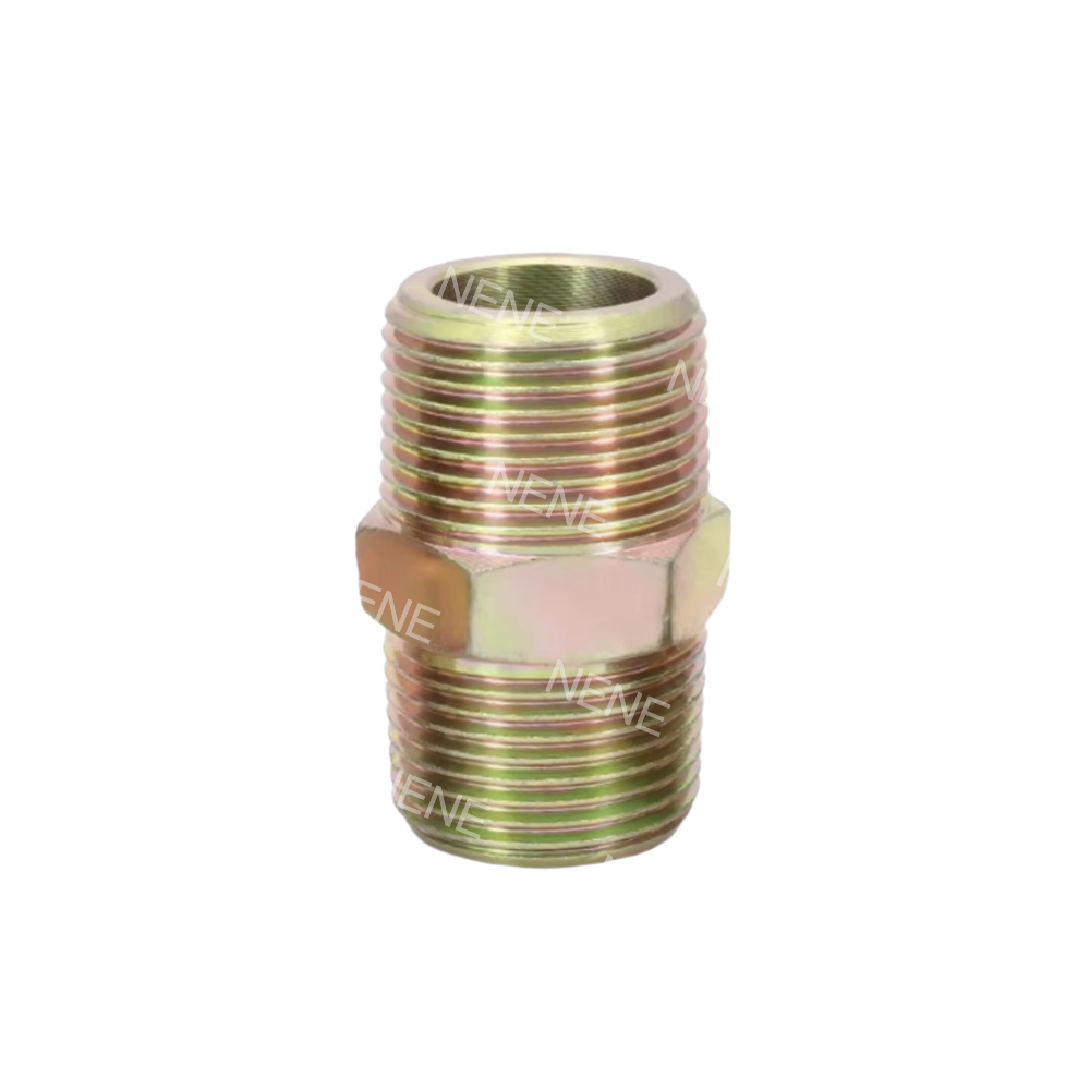 Hydraulic Union Pipe Fitting 1/2 Inch Hydraulic Adapter Engineered Flat Mouth Union Joint