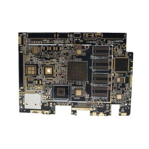 4 Layer Precision Router PCB Board Customized Processing Sample 0.8mm Thick