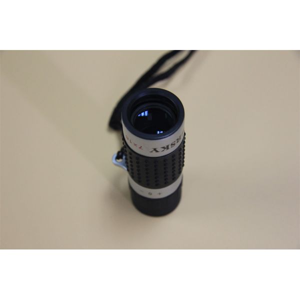 Shockproof Pocket Monocular Telescope 7x Magnification 18mm Objective Diameter