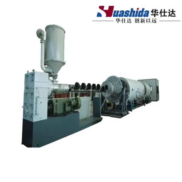 HDPE Jacket Pipe Extrusion Line with Thermal Insulation Dust-Free Planetary Cutting and Customizable Color