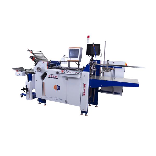 High Speed Automatic Folding Machine With Delivery Table For Commercial Manual Paper Folder