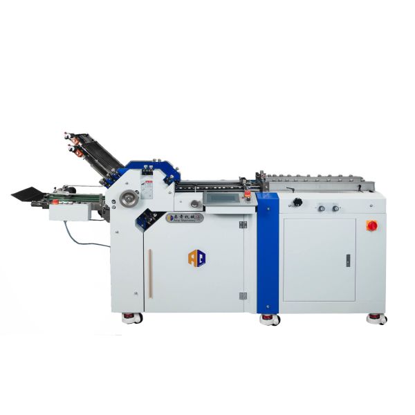 High Speed Air Suction Paper Folding Machine With Continues Suction Feeder