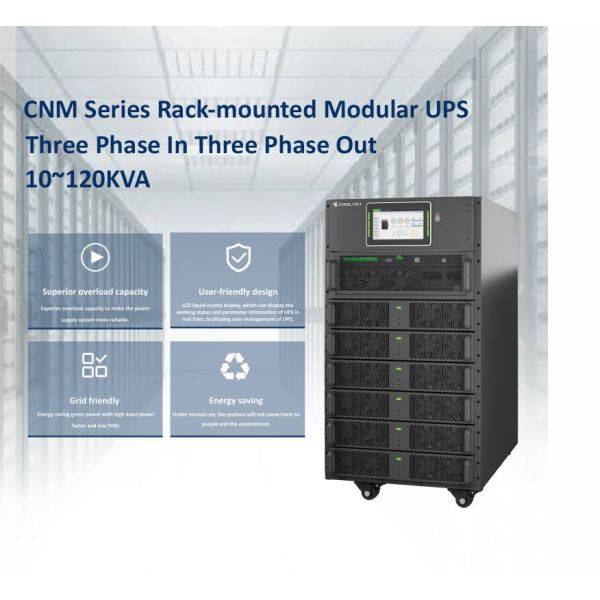 Three Phase In / Out Modular UPS Next-Gen Power Management