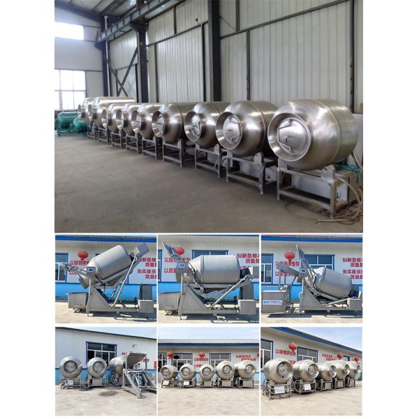 Automatic Meat Processing Vacuum Tumbler Marinator Machine with Easy Operation