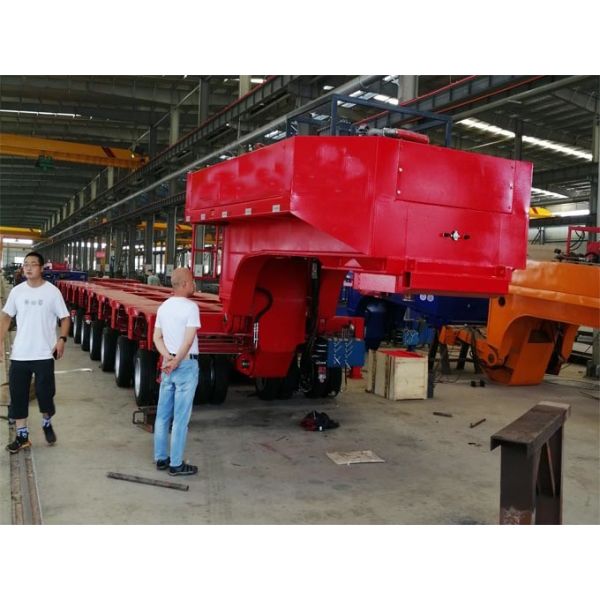 Multiple Axle Self Propelled Hydraulic Q550D Modular Trailer