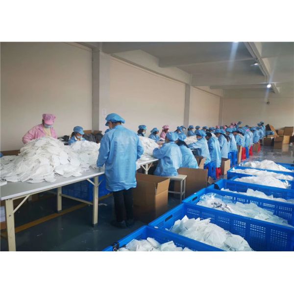 White KN95 &FFP2 Disposable Face Mask for self usage with FDA/CE approved