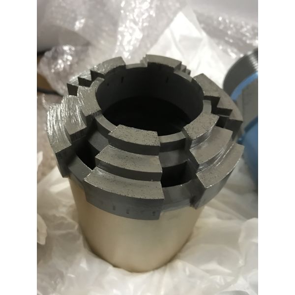 PCD NQ HQ PQ Polycrystalline Compact Diamond Core Bit , DCDMA Standard
