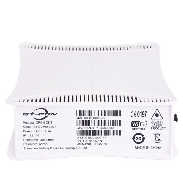 4FE FTTH EPON ONT