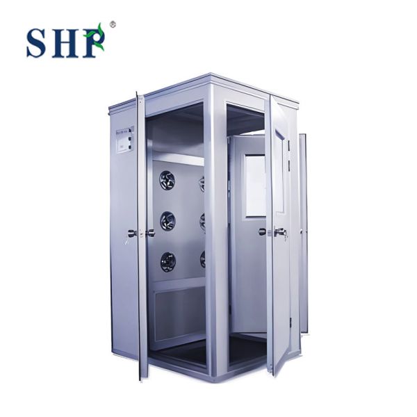 Clean Room Air Shower Booth Room Adjustable Shower Time High Velocity