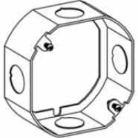 4 inch Steel Octagon Electrical Box Extender Extension Ring