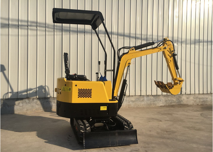 1.0t mini crawler digger garden machine multi-functional caterpillar excavator