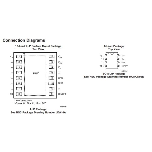 LM2674MX-ADJ Integrated Circuit Chip Simple Switcher Power Converter