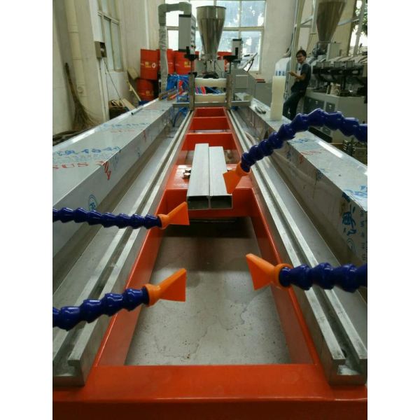 Twin Screw Pvc Profile Extrusion Machine Electrical Cable Trunking Making
