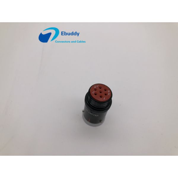 PPS Insulator Right Angle Circular Connector , 7 Pin Circular Connector XC18Y7KH