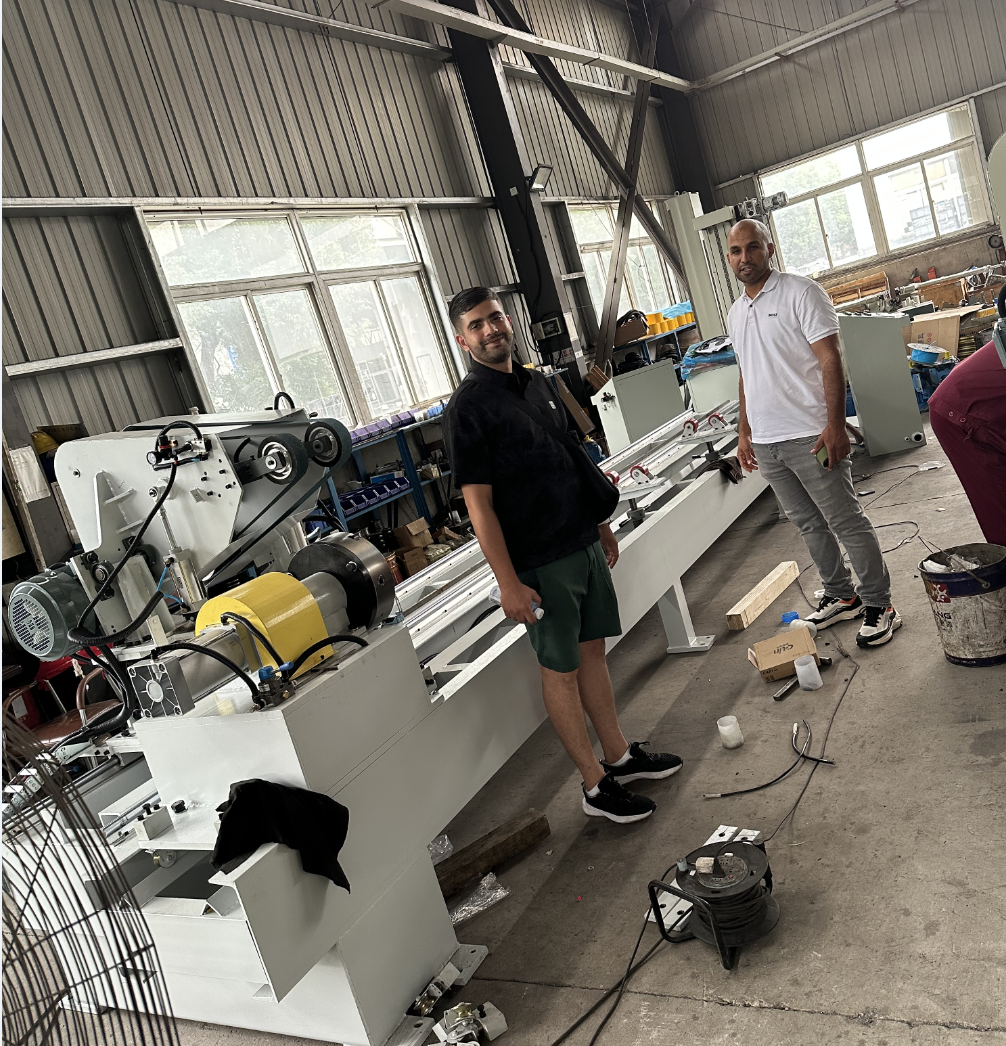 Automatic Polishing Machine for Hard Chrome Polisher with Double Variable Frequency Grinding Motors and Surface Roughness
