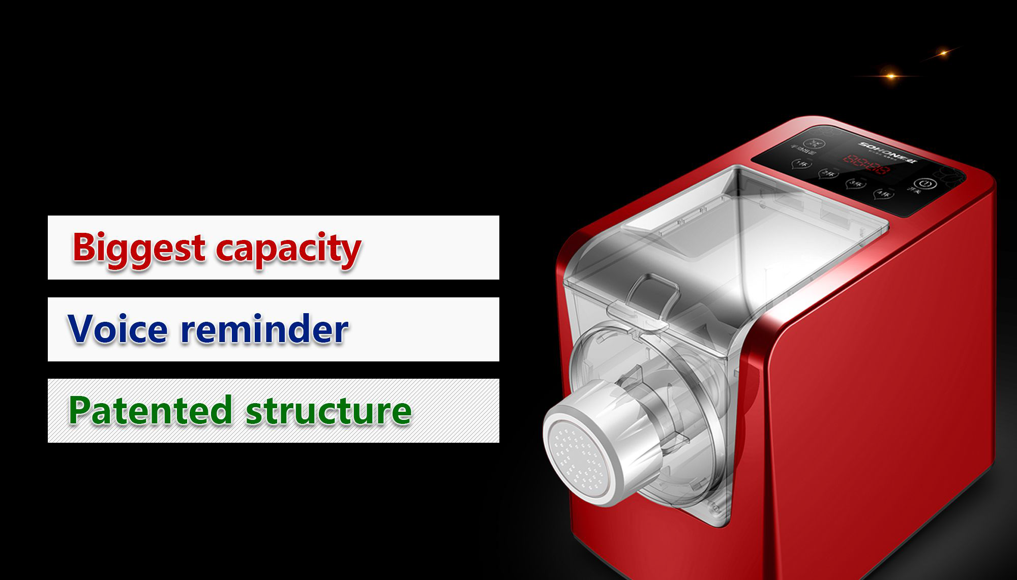 Automatic Pasta/Noodle Maker DIY (Fresh Noodle/ Dumpling/ Ravioli/Vegetable Noodle)/GK-M5