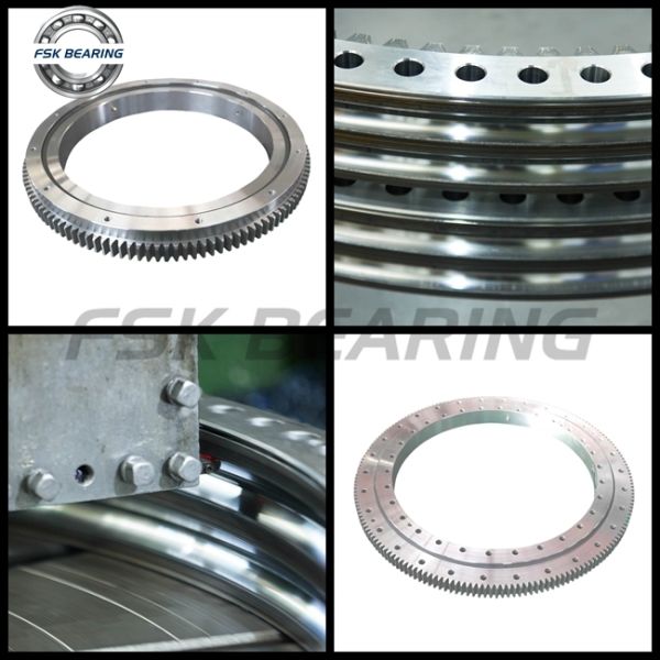 Internal teeth 013.20.415 Slewing Ring Bearing Light Size And Thin Section