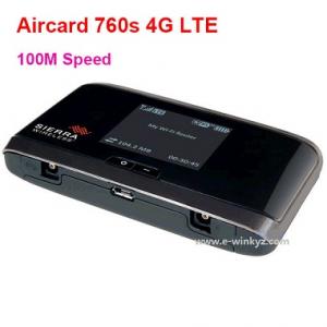 Sierra aircard 760s 100mbps wireless router 4g Lte wifi roter 4g LTE1800/2100/2600 MHz