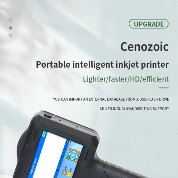 Semi-automatic Handheld Inkjet Printer for Portable Batch Coding and Expiry Date