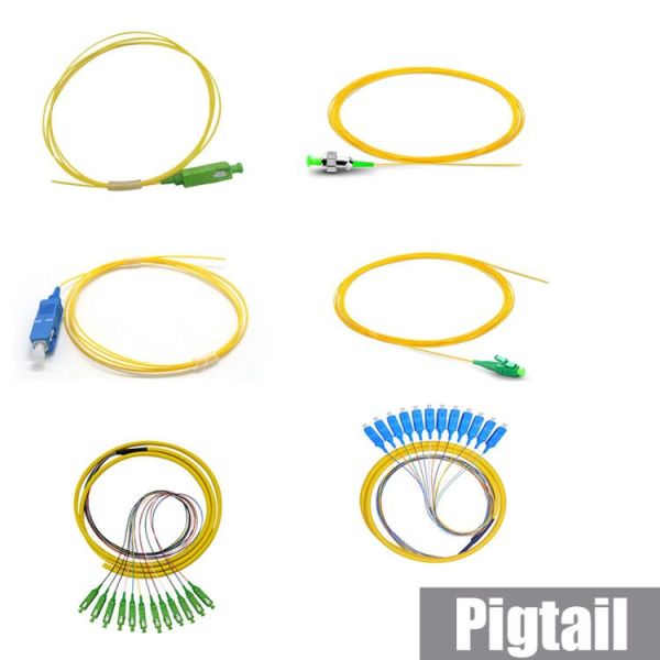 12 Cores Fiber Pigtail Sc