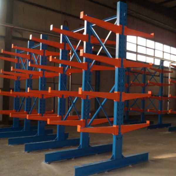 Customized Height Warehouse Cantilever Racking Cantilever Wire Shelf Corrosion Protection