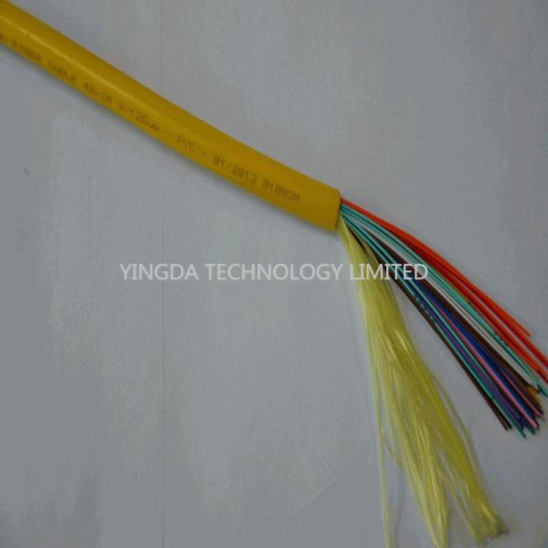 Indoor Multi-Fiber Multi-purpose Fiber Optic Distribution Cable Tight Buffer Aramid Yarn