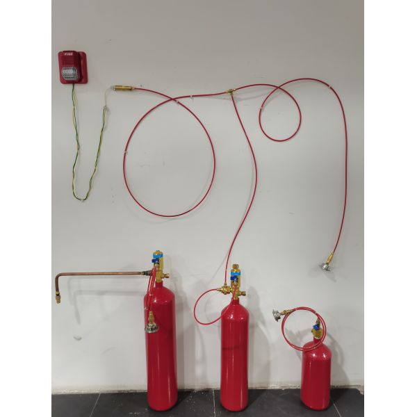 FM200 Fire Detection Tube Extinguisher 170C Auto-Release for Electrical Cabinets