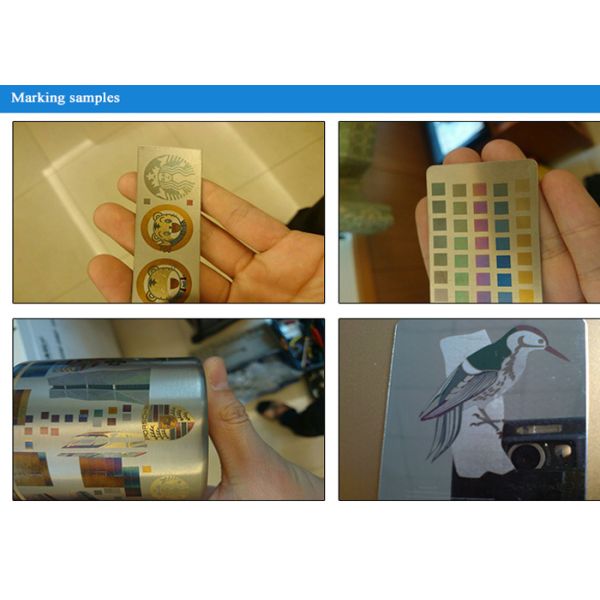 Metal Surface Processing Mopa Laser Marker Machine 60 - 250ns Pulse Width