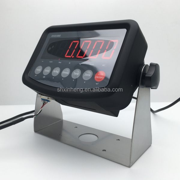 Material Multi-function Weighing 1t Digital Electrical Floor Scale with Optional Platform Size and 40mm Digit Height