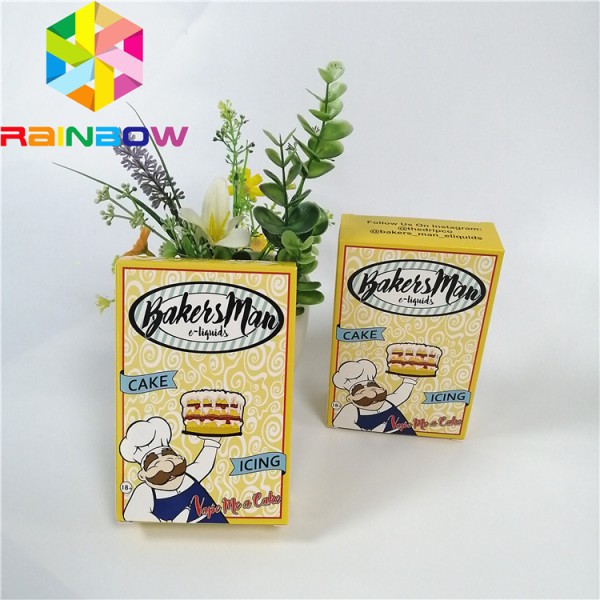 Customized White Cardboard UV Technology Finishing Perfume Packaging Box High Die-line Luxury Cosmetics Gifts Paper box