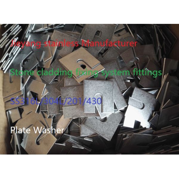 L angle,L anchor,SS304/316L Stainless Steel Stone Cladding L Bracket/Anchor for marble fixing system