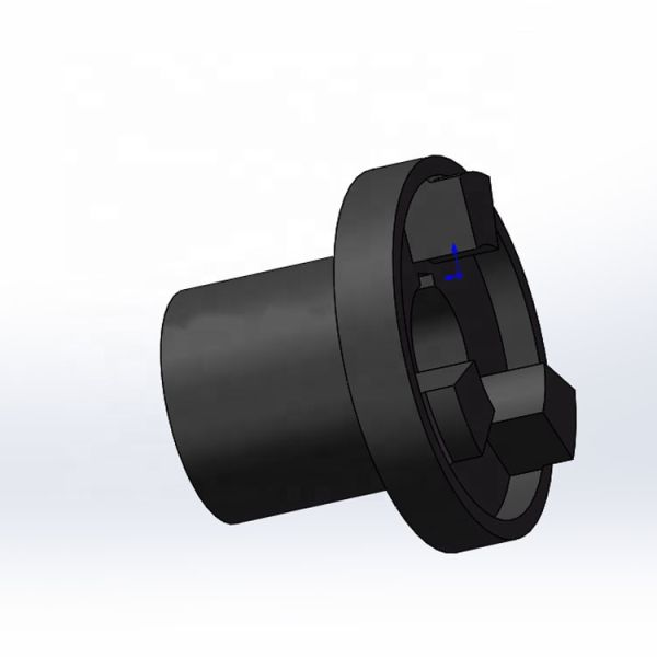 Elasticity Rubber Spider D Flexible Jaw Coupling Lightning Protection