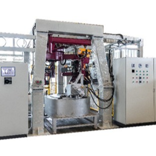 Multiple Cavity Dies Automatic Low Pressure Metal Die Casting Machine For Water Meter