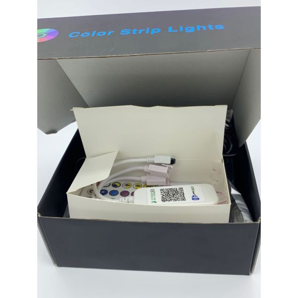 Smart App Magic Color Music Sync Led Strip Lights Manual Button