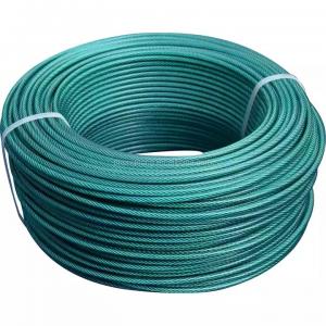 China Cold Heading Steel Special PVC / Nylon Coated Stainless Steel Wire Rope Aircraft Cable on sale