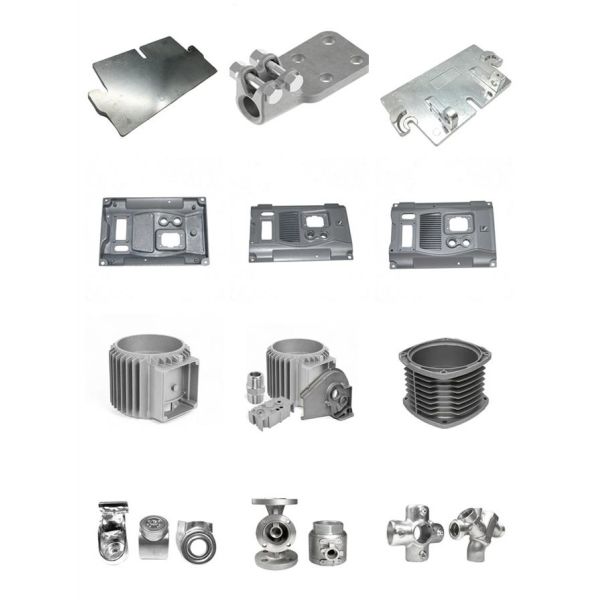 Customized Die Casting Part Spare Part and Annual Maximum Processing Capacity of 1000000