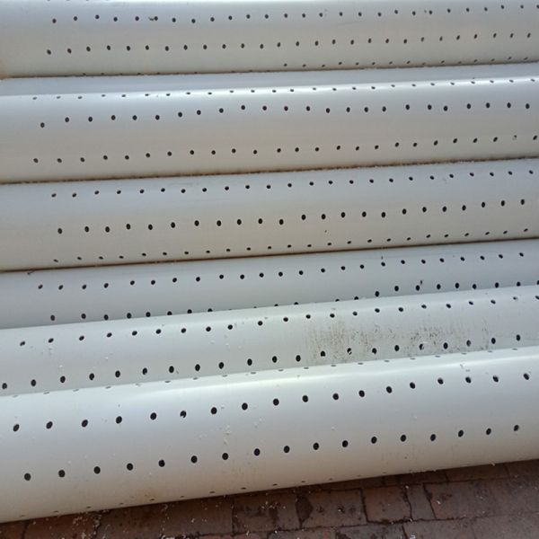 Customizable Perforated PVC Drainage Pipe with Round Head Long-Lasting Performance