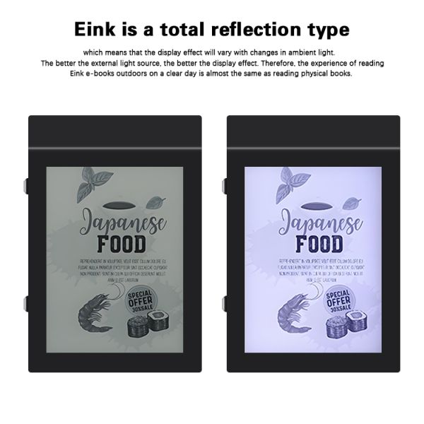 13.3 Inch E Ink Electronic Paper Waterproof Outdoor Android Digital Signage