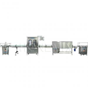 China Automatic Ancillary Equipment 220V Bottle Washing Sterilizing Line on sale