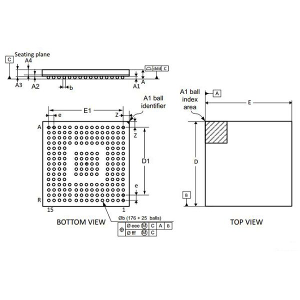 Microcontrollers IC STM32H725IGK6 STM32H725 32 Bit Single Core MCU Chip