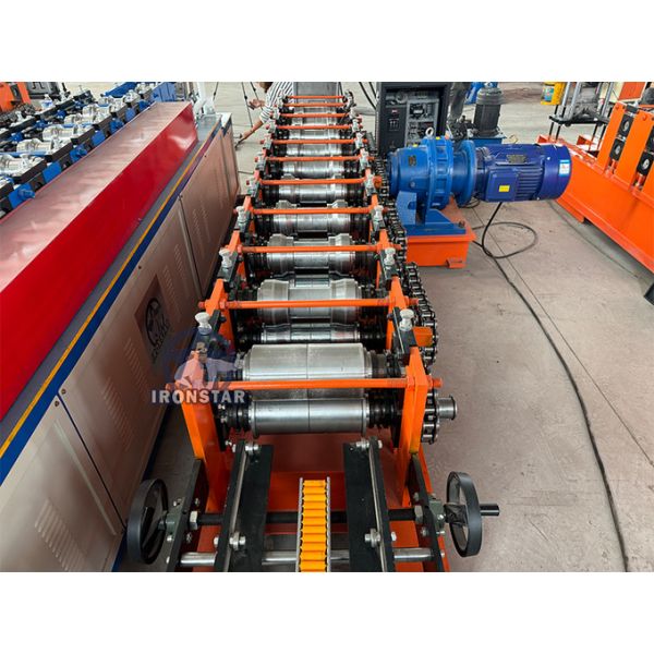 211 Omega bracket roll forming machine in Russia