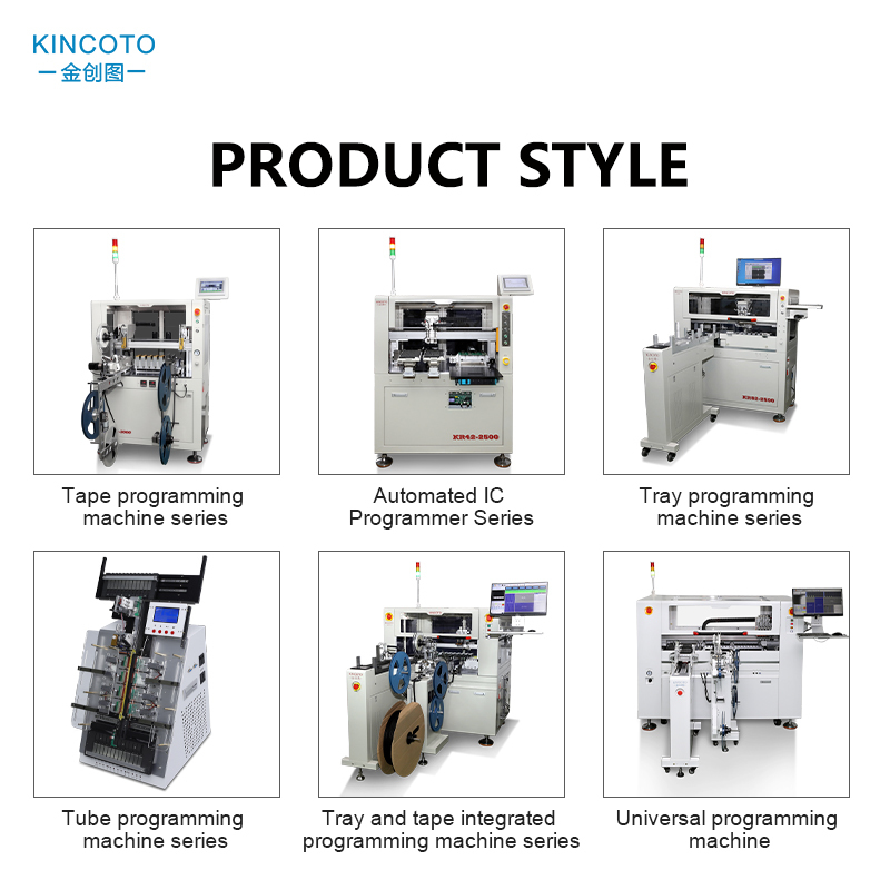 Industrial Automatic Chip Programming Robot 2000 UPH Vision-Guided IC Programmer