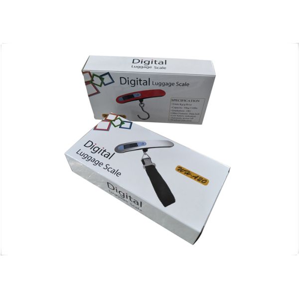 Lightweight Luggage Weighing Scale , Lock Weight Function Travel Scales For Luggage